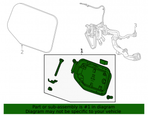 Chevrolet Equinox EV 24-26 Charging Port Housing