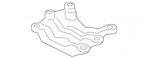 Gearbox mount bracket Porsche Macan 15-24