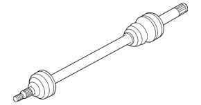 Drive axle shaft rear right Porsche Panamera 10-16
