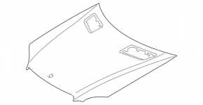Mercedes W164 ML white bare hood