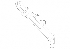 Right headlight washer nozzle Mercedes W166 ML 12-15