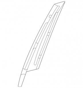 Door trim side front right Mercedes W167 GLE 350 450 20-23