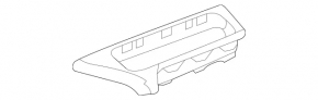 Mercedes H247 GLA 20-26 front right window lift control trim, black