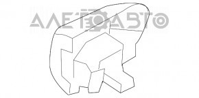 Plug outer handle rear left Mazda 6 13-21