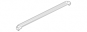 Glass seal rear right inner door Lincoln Nautilus 19-23