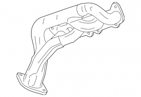 Exhaust manifold right Ford Mustang mk6 15- 5.0