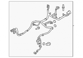 Positive battery terminal Ford Explorer 17-19