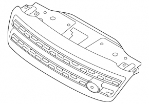 Radiator grill Land Rover Discovery 17-20