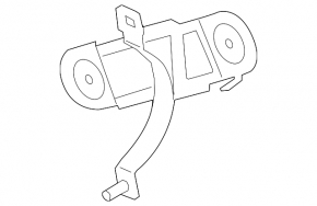 Bracket small cooling motor BMW 3 G20 19-
