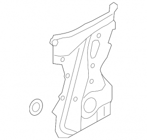 Front Engine Cover Kia Optima 11-15 2.4, hybrid