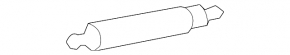 Right tailgate shock absorber for Mercedes R-class W251 06-13