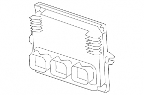 Block ECU engine computer Honda Accord 13-15 3.5