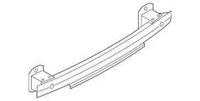 Rear Bumper Reinforcement BMW X3 F25 11-17