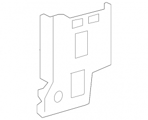 Front right side member nose bracket for Lexus NX200t NX300 NX300h 15-21