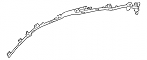 Right side curtain airbag for Lexus ES300h ES350 13-16