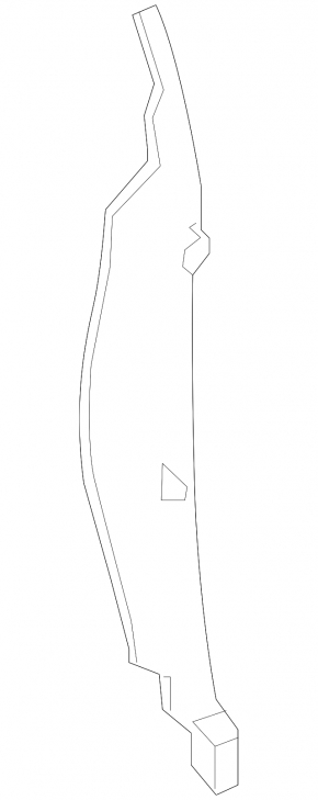 Wing seal door-wing left Nissan Maxima A36 16-23