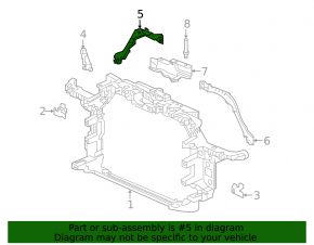 TV bracket right Honda CRV 17-22
