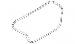 Infiniti G25 G35 G37 4d 06-15 trunk lid seal
