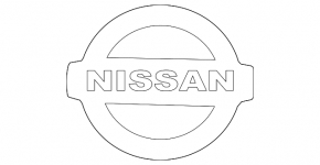 Nissan Rogue 14-20 Tailgate Badge Emblem