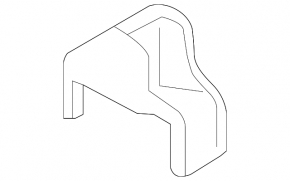 Foot release bracket for Audi A4 B9 17-20