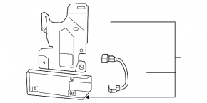 Blind Spot Sensor BSM right Hyundai Kona 18-21 1.6, 2.0