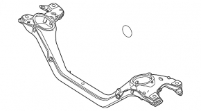 Front subframe beam Porsche Cayenne 958 11-14 3.6