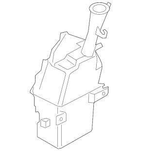 Kia Forte 19-24 washer reservoir with sensor and cap