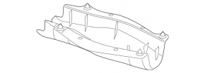Rear left control arm pad for spring Mercedes W213 E 17-23