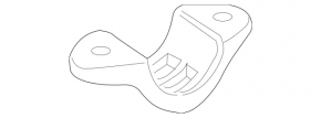 Left front stabilizer bar mounting bracket for Mercedes S-class W221
