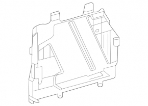 Side battery cover for Mercedes H247 GLA 20-23