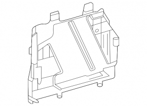 Side battery cover for Mercedes H247 GLA 20-23