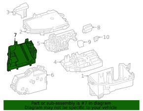 Side battery cover for Mercedes H247 GLA 20-23