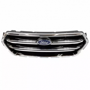 Radiator grill grill Ford Escape MK3 17-19 rest black gloss