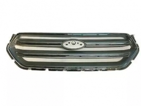 Radiator grill grill Ford Escape MK3 17-19 rest black gloss