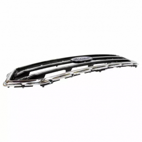 Radiator grill grill Ford Escape MK3 17-19 rest black gloss