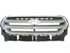 Radiator grill grill Ford Escape MK3 17-19 rest black gloss