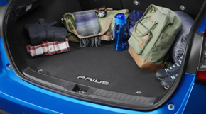 Trunk mat Toyota Prius 50 16-22 cloth black