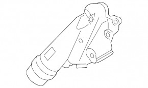 Thermostat cover Audi Q5 8R 13-17 3.0 tfsi