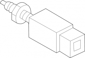 Brake pedal sensor frog Nissan Murano z51 09-14