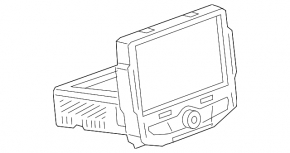 Monitor, display Chevrolet Malibu 16-25