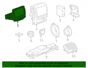 Monitor, display Chevrolet Malibu 16-25