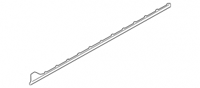 Door seal front right VW Passat 20-22 lower