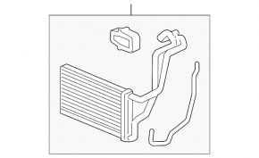 Heater Radiator Honda CRV 12-16