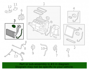 Heater Radiator Honda CRV 12-16