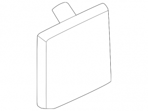 Nissan Kicks 25-26 rear bumper tow hook cap