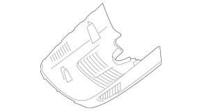 Interior camera trim Mercedes GLA 16-20 type 2