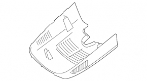 Interior camera trim Mercedes GLA 16-20 type 2
