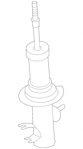 Front right shock absorber Infiniti QX50 15-17 AWD