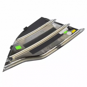 Left front bumper grille for Ford Escape MK3 13-16 SE, glossy chrome