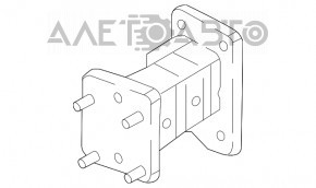 Front Bumper Reinforcement Fang Left Nissan Rogue Sport 17-19